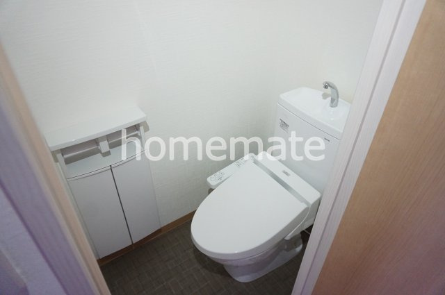 熊本市西区二本木２丁目の賃貸マンションのトイレ
