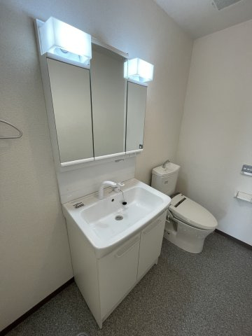 サンスクウェアカミムラの洗面所