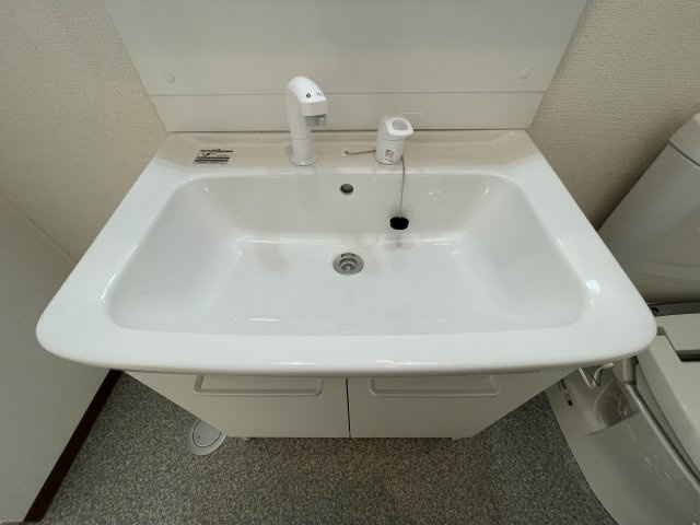 サンスクウェアカミムラの洗面所