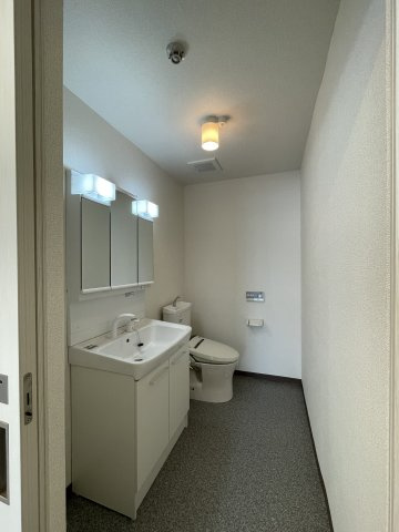 サンスクウェアカミムラの洗面所