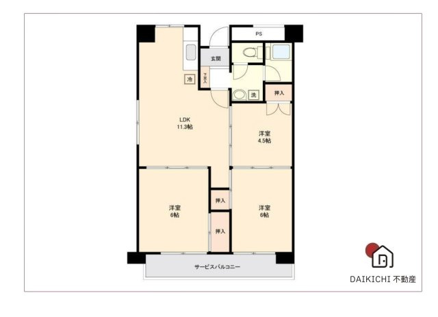 【間取り】 | 小田急北本マンションA棟