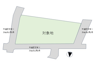 【土地図】 | 丹波篠山市味間南　土地　1