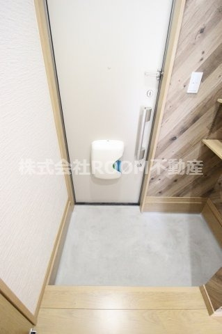 Laule'a　Ⅱ・Ⅲの玄関|毎日通る玄関はこちらです