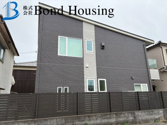 一条工務店施工の良質戸建て　硯町　築10年の外観パース