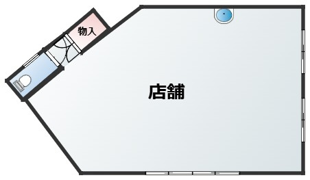 T様テナントの間取り