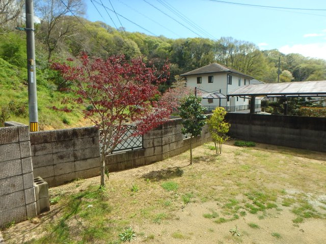 笠岡市大井南　お庭のある中古の庭