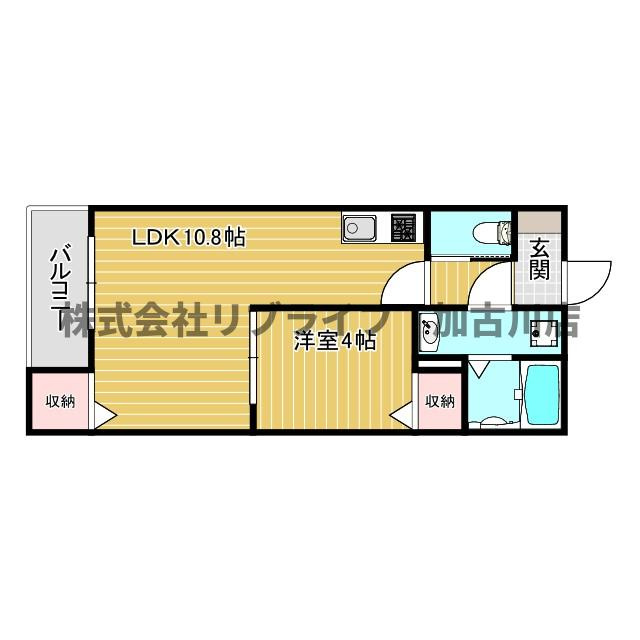 エステイトE東加古川の間取り