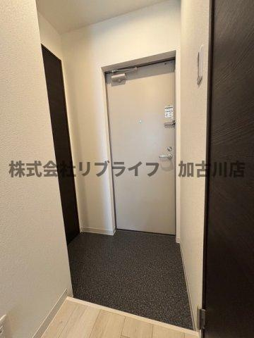 エステイトE東加古川の玄関