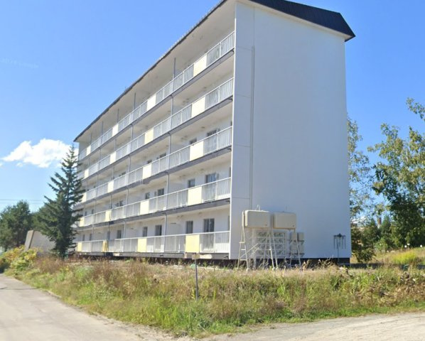 旭川市一棟マンションの外観