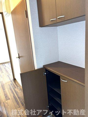 【玄関】 | ハピネス山田 Ｂ棟 | シューズボックス