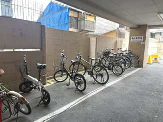 【駐輪場】 | レスポアール四条大宮