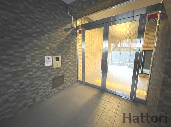 パシフィックマンションⅣのエントランス