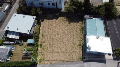 【外観】 | 恩納村真栄田（全2区画オーシャンビュー） | ※各区画　約51坪♪（ドローン撮影）