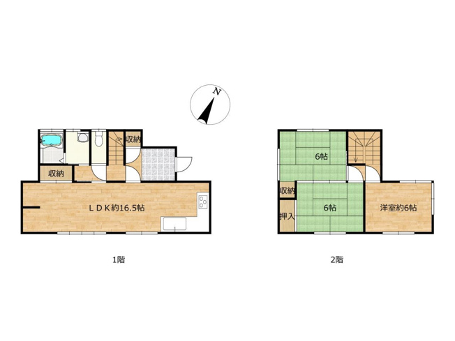 【間取り】 | 高知市福井町
