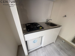 ガスコンロ付で機能的なキッチンです！