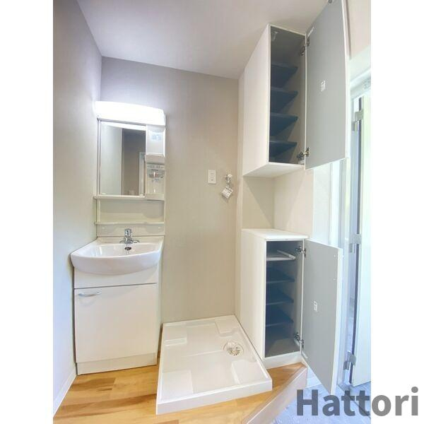 COCORO吹田の洗面所