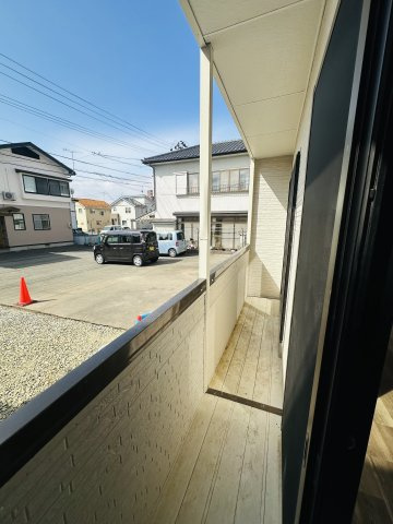 コートヒルＮのバルコニー
