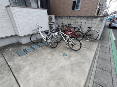 【その他共用部分】 | ラミアアルテ岩槻 | 駐輪場です