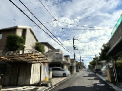 【前面道路含む現地写真】 | 大津市仰木の里東1丁目21-11　中古戸建