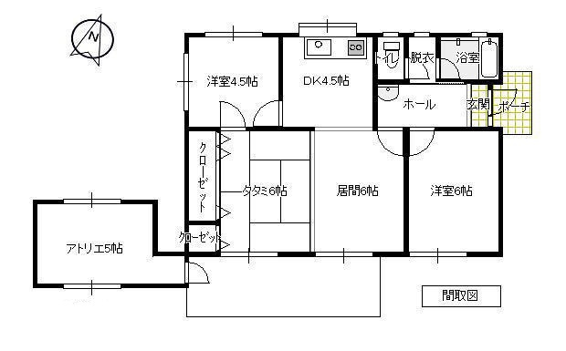 【間取り】 | イトーピアA地区　戸建