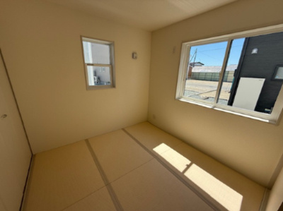 【和室】 | 紫波町高水寺 | 客間や遊び場に便利♪リビングとつなげて広々使えるのが魅力！