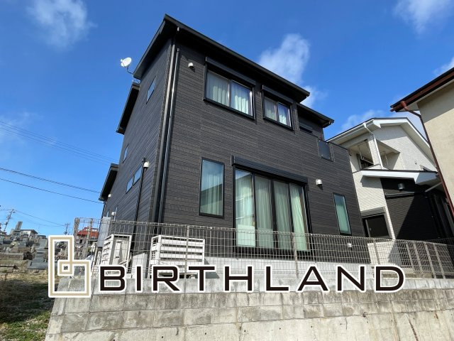 郡山市香久池1丁目　築浅中古戸建の外観|南下がりの土地なので、陽当たり◎！大切に使用して頂いていた為、室内綺麗です！