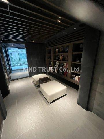 ザ・パークハビオ同心プレイスのロビー|落ち着いたロビーです