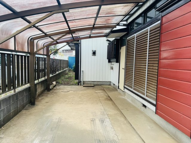 中古戸建の駐車場