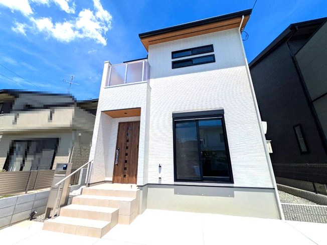 【外観】 | ライフフィールド大野台1丁目Ⅲ　1号地 | 【ライフフィールド大野台1丁目Ⅲ　1号地】停電時に自立発電OK！「ソラエネネクスト」付きのエコ住宅！