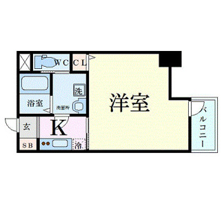 【間取り】 | プレサンス谷町キャトル