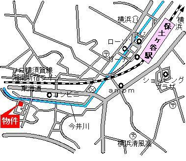 トリニティ　イーストの地図|案内図