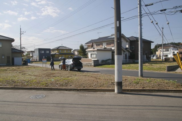 茨城県石岡市真家　土地　の外観