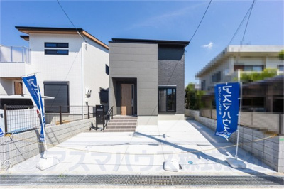 【外観】 | ライフフィールド大野台1丁目Ⅲ　2号地 | 第一種低層住居専用地域内！限定2区画！37坪超のゆとりある敷地です。カースペース2台分有り(車種による)。