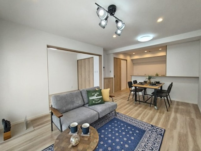 【居間・リビング】小田急サンシティ鴨池2号棟 