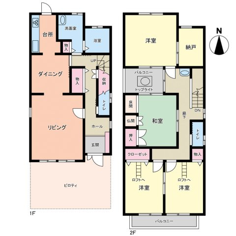 【間取り】の画像