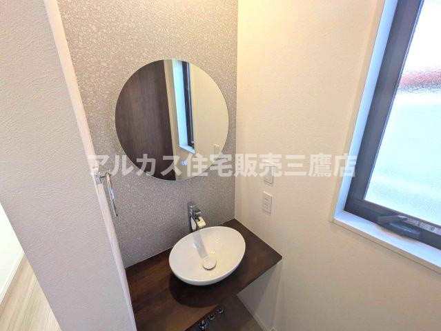 小金井市貫井南町１丁目 中央線 武蔵小金井駅 新築戸建の独立洗面台