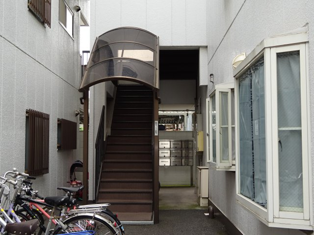 メゾン東小岩Ⅱのエントランス