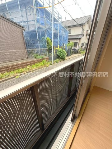 ローズハイツのバルコニー