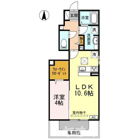 アリエッタ B棟の間取り