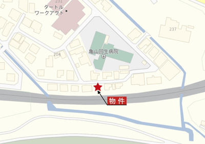 【地図】 | 亀山市東御幸町 | 詳細Map