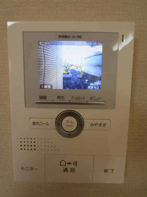プチメゾン面影橋のセキュリティ|★録画機能付きカラ―モニターホン★