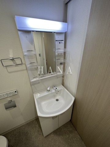 レピュア竹ノ塚レジデンスの洗面所