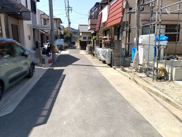 【前面道路含む現地写真】 | 池田市豊島北２丁目　新築戸建