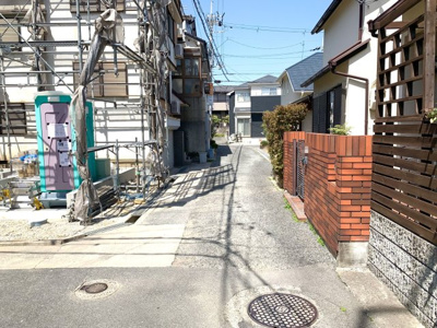 【前面道路含む現地写真】 | 池田市豊島北２丁目　新築戸建