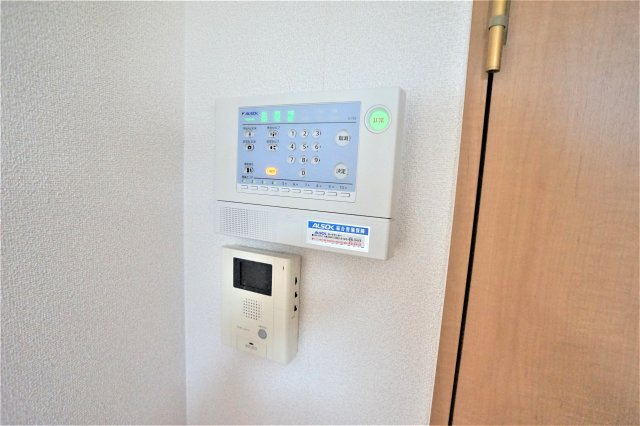 グランカルム津田沼のセキュリティ|ＴＶモニターホン・ＡＬＳＯＫホームセキュリティで安心ですね