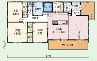 茅ヶ崎市堤　新築戸建　全1棟1号棟の外観