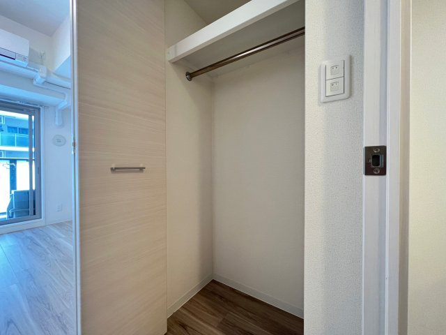 プレサンス難波クチュールの収納