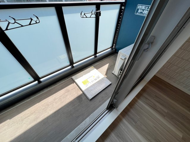プレサンス難波クチュールのバルコニー