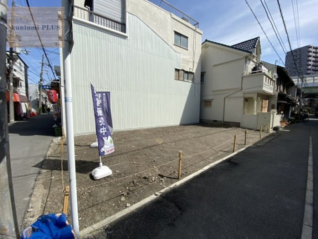 大阪市都島区毛馬町2丁目の前面道路含む現地写真