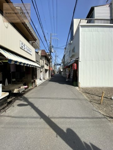 大阪市都島区毛馬町2丁目の前面道路含む現地写真